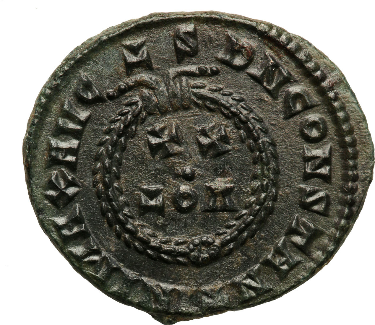 Cesarstwo Rzymskie. Konstantyn I Wielki (307-337). Follis 320-321, Ticinum